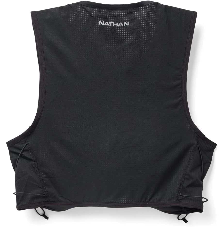 Nathan Sports AeroZip Hydration Vest - 1L - black/reflective silver