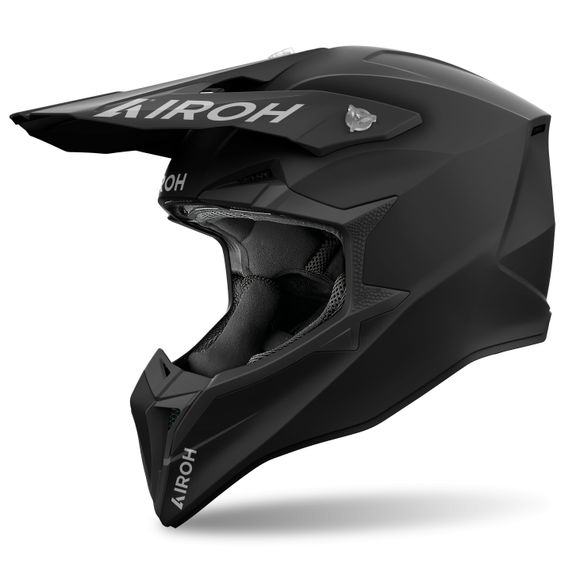Casque cross Airoh WRAAAP - COLOR 2024 - NoirRef : AR1392