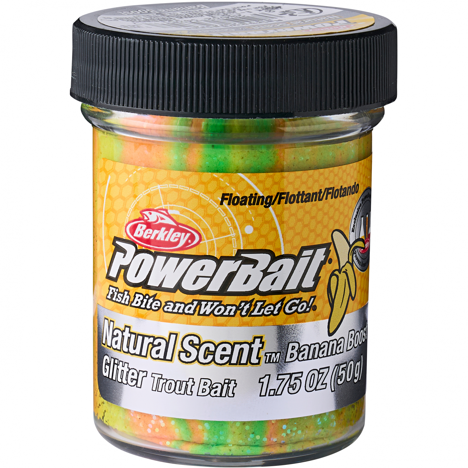 Berkley PowerBait® Trout Dough Fruits (Banana Rainbow)