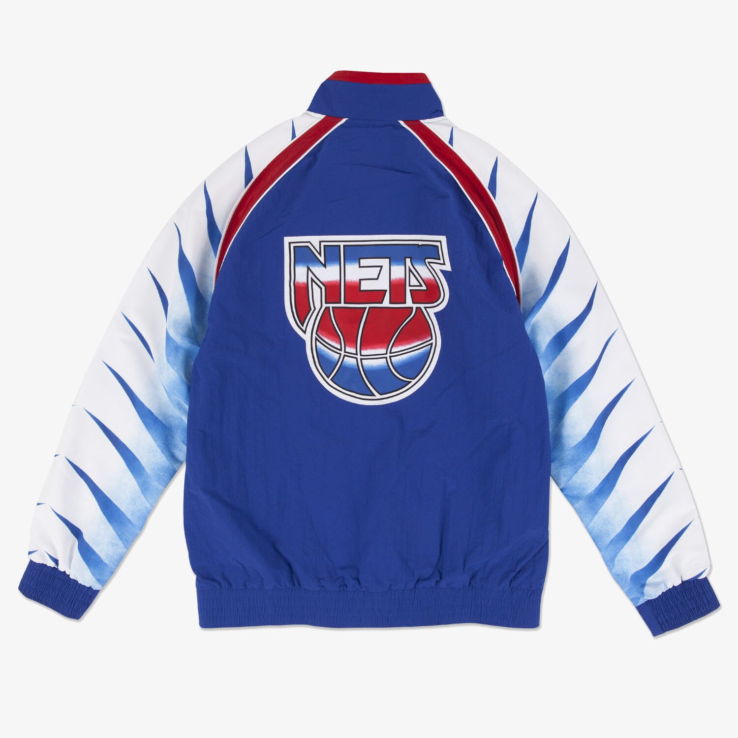 New Jersey Nets 1993-94 Authentic Warm Up NBA Jacket Blue