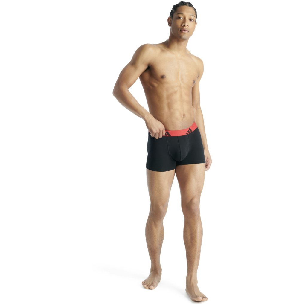 adidas Sports Underwear Active Flex Cotton Trunk Men - 5 Pack - 902 assorted