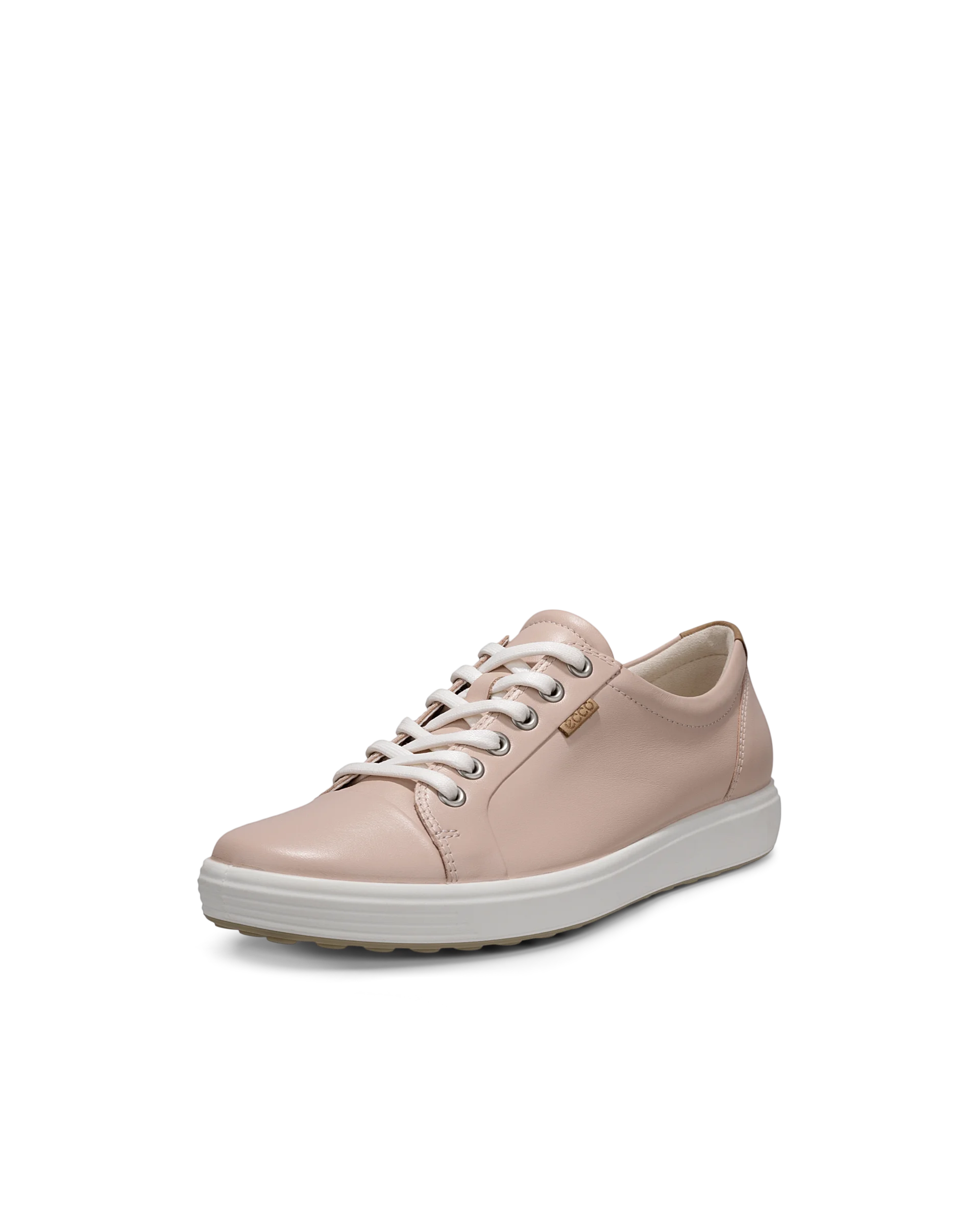 ECCO SOFT 7 W Damen Ledersneaker Pink