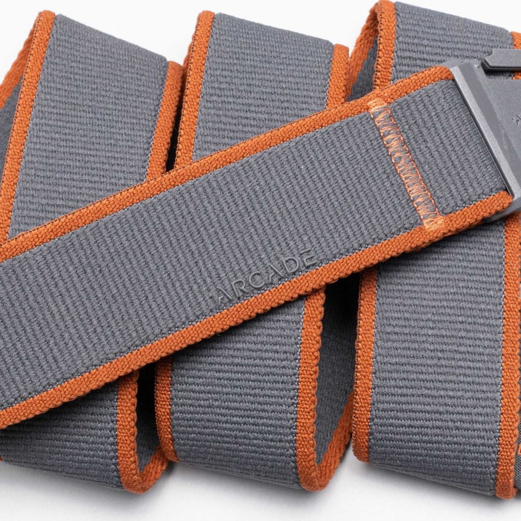 Arcade Adventure A2 Original Carto Stretch Belt - charcoal/saddle
