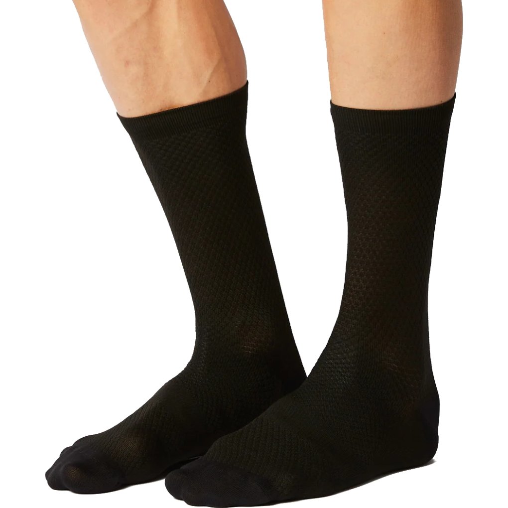 FINGERSCROSSED Aero Soft Cycling Socks - Black