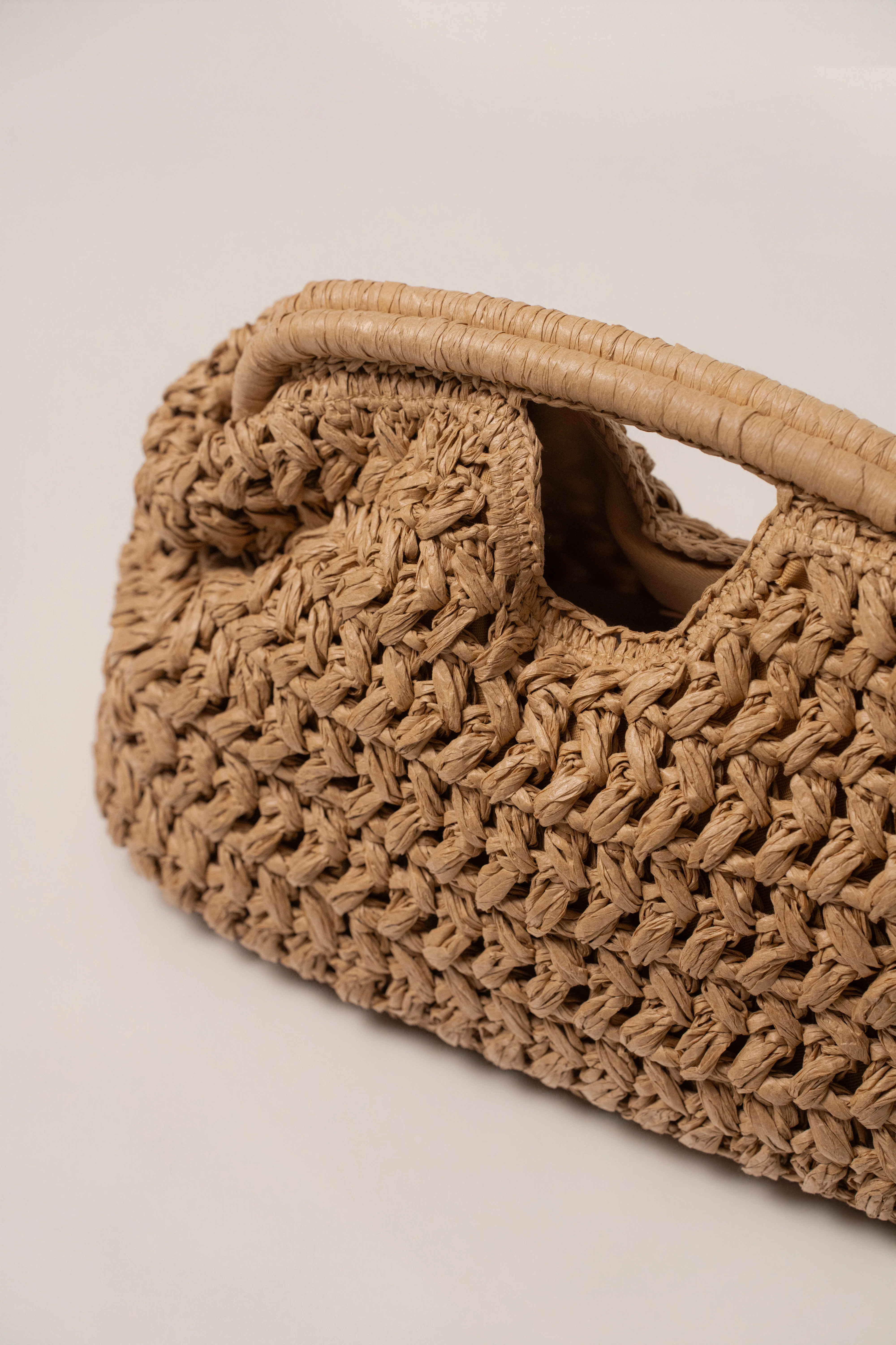 Natural Casa Sol Straw Bag