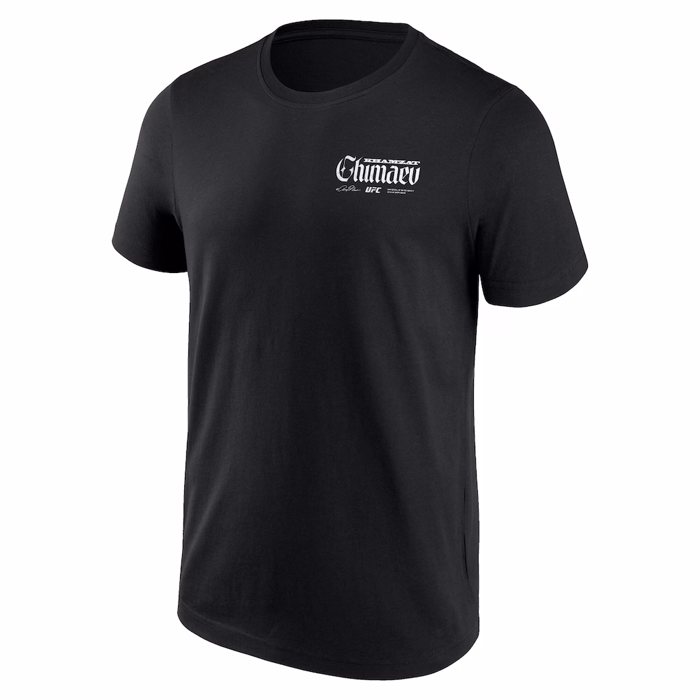 UFC Khamzat Chimaev 319 Champion T-Shirt - Black - Mens