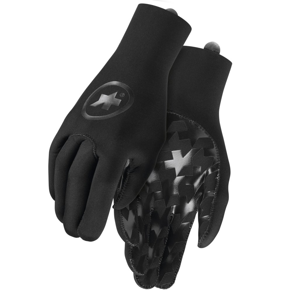 Assos GT Rain Fullfinger Gloves - black series