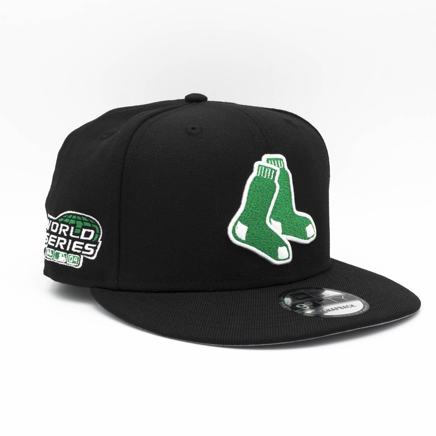 Boston Red Sox 2004 World Series Green Logo 9FIFTY MLB Snapback Cap