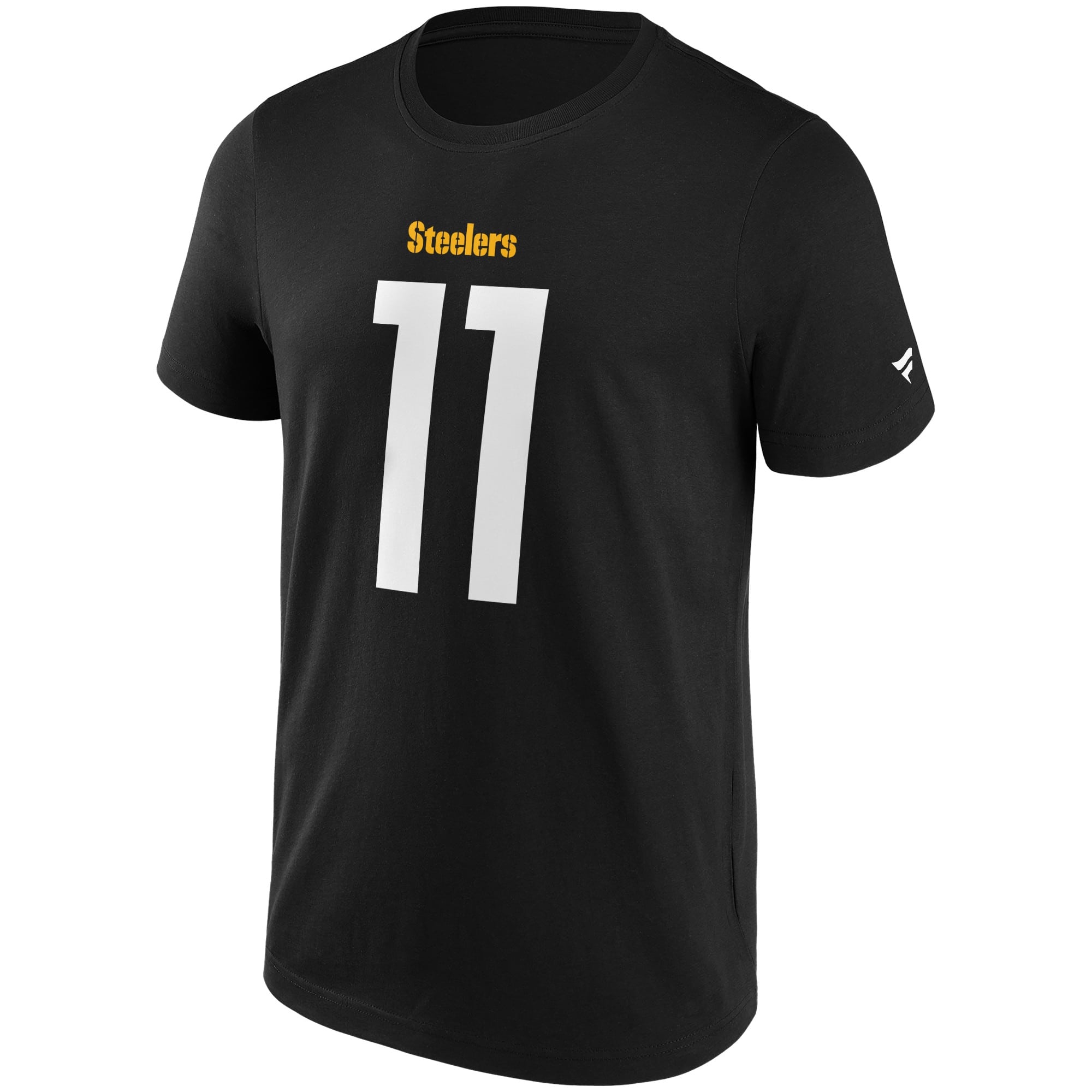 Chase Claypool #11 Pittsburgh Steelers Iconic Player NFL T-Shirt Schwarz