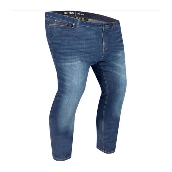 Jean Moto Bering TRUST KING SIZE - Straight - BleuRef : BR1617