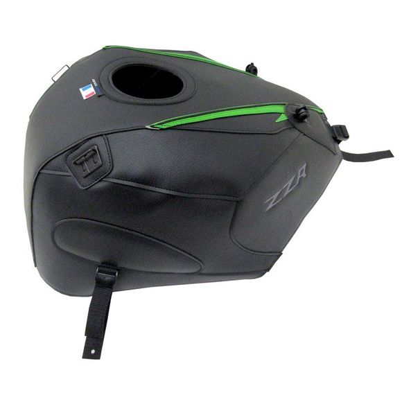 Bagster tank mat MATTE BLACK GRAIN/PEARL GREENRef: 1635I