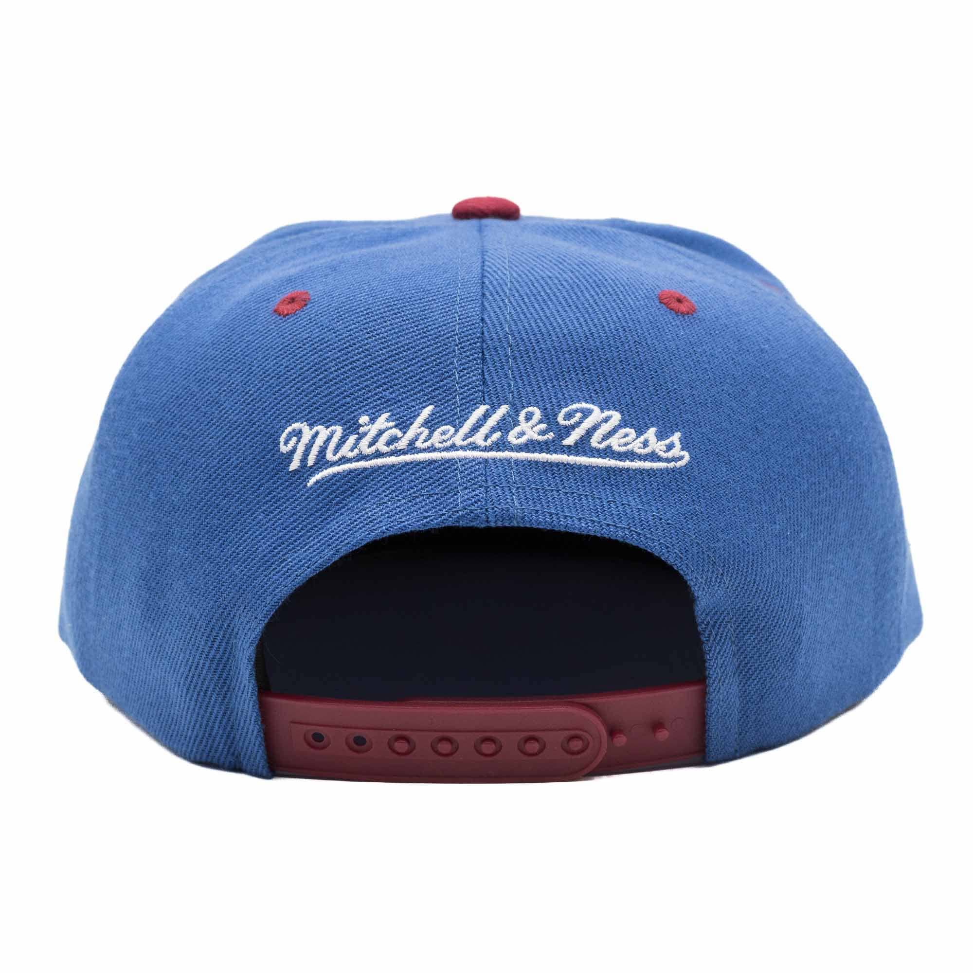 Colorado Avalanche Transcript Mitchell & Ness Snapback NHL Cap