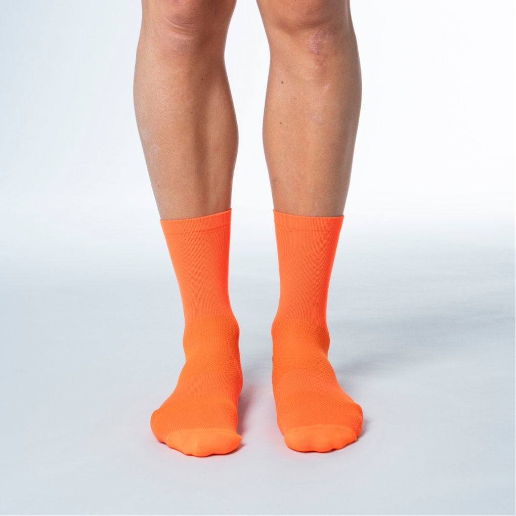 POC Cadence Road Socks Medium - 1205 Zink Orange