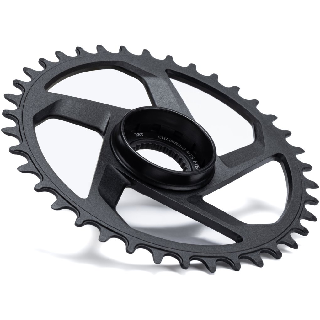 ACID HYBRID PRO HPA E-MTB Direct Mount Chainring | Bosch Gen 4 - 12-Speed - Narrow Wide - black