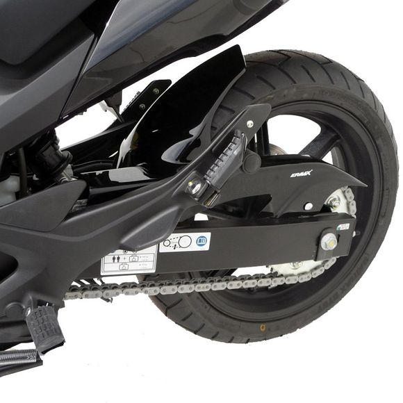 Ermax rear mudguard - black / whiteRef: EM0971