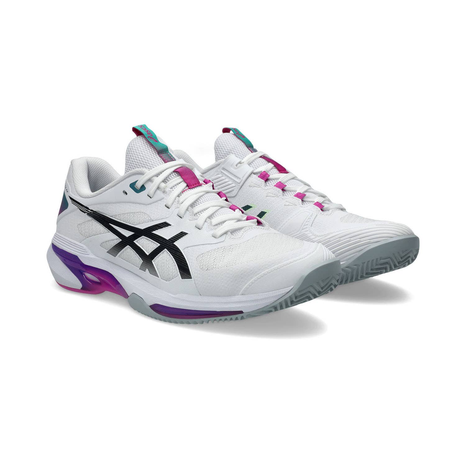 ASICS SOLUTION SPEED FF 4 CLAY WHITE/LILAC 1041A533