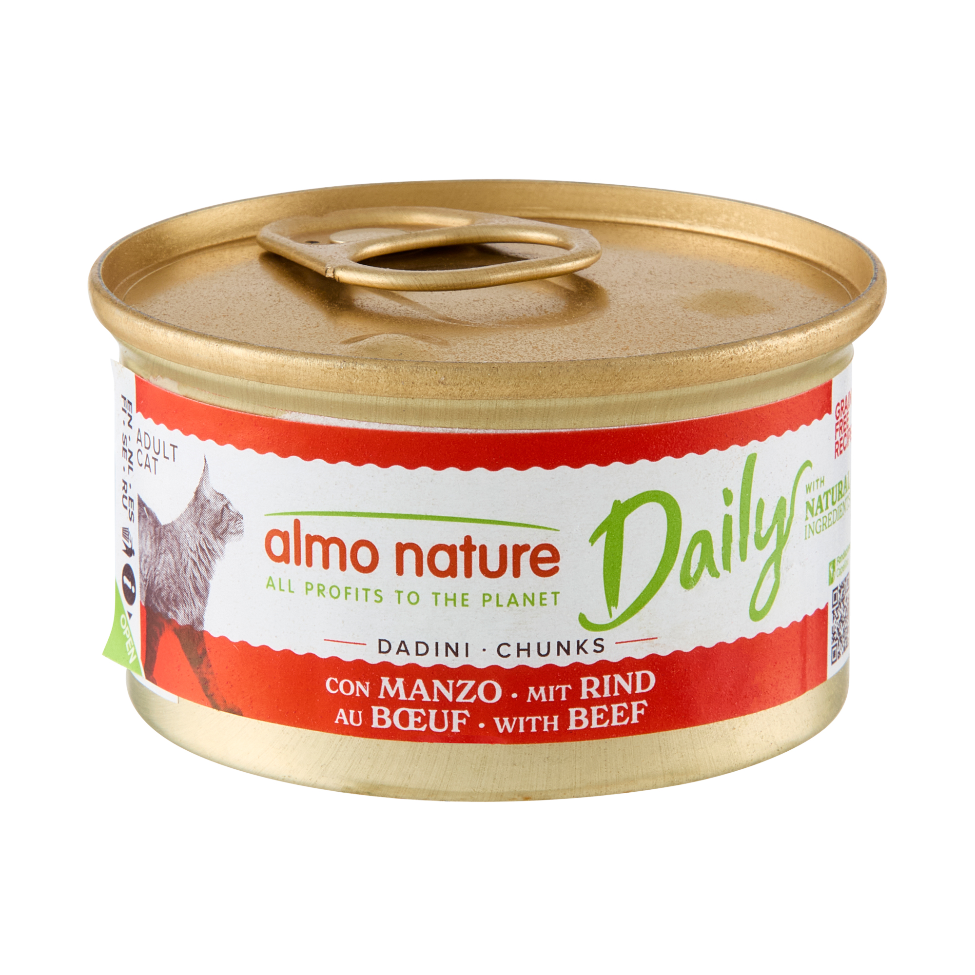 Almo Nature - Cat - Daily Menu Blocks - Beef - 24 x 85g