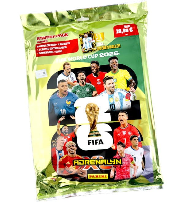 Panini FIFA World Cup 2026 Adrenalyn XL - Starter Pack (DE)