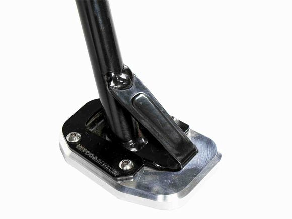 Hepco & Becker side stand extension - black/silverRef: Hbe00583A / 42117578 00 91