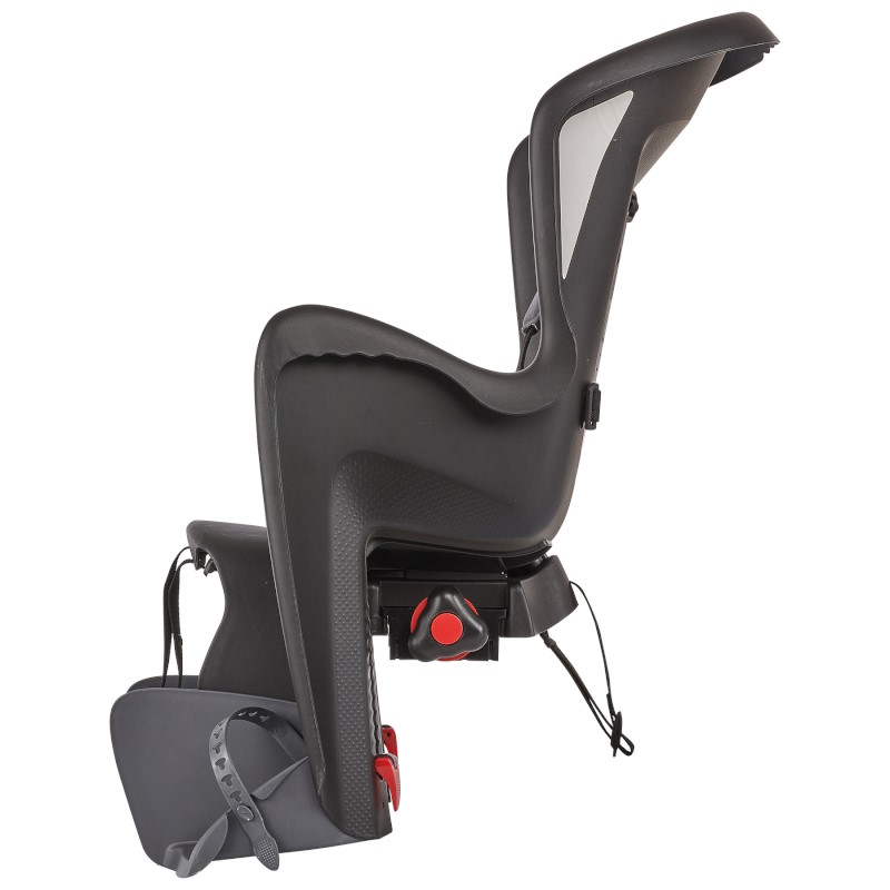 Polisport Bilby Maxi CFS Child Bike Seat for Cargo Rack - black/dark grey