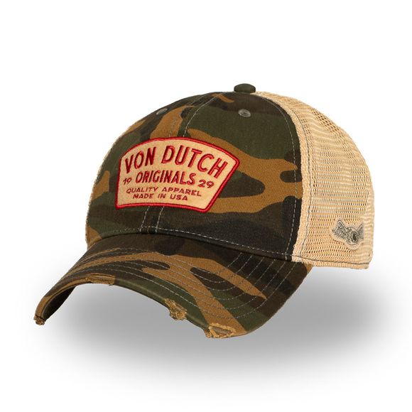 Casquette Von Dutch MAC - VertRef : VDH0292 / VD/1/CB/MAC/10-TU