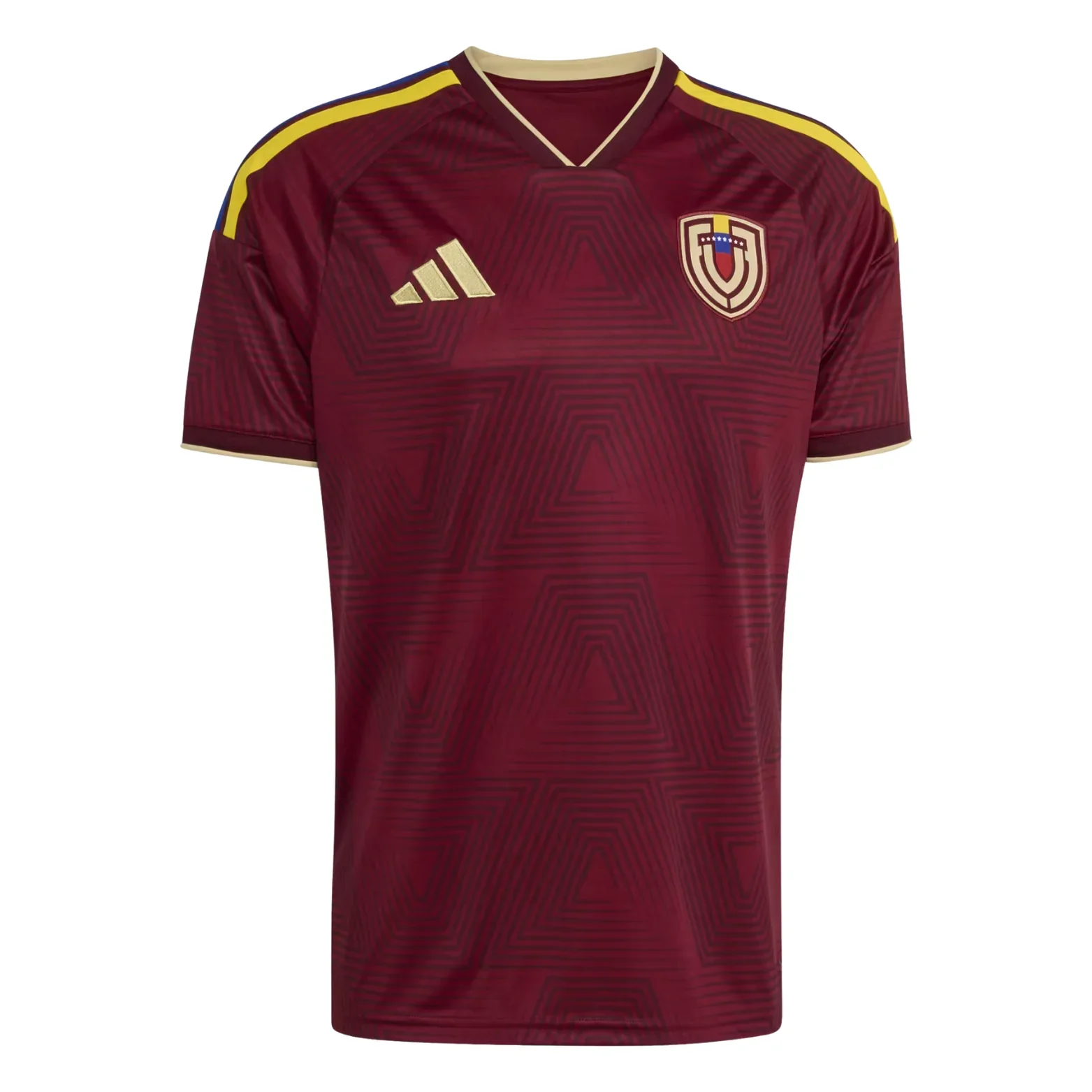 Men's Venezuela 2026 Home Jersey (Burgundy)