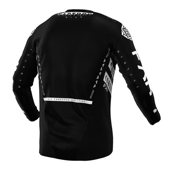 FXR PODIUM GLADIATOR BLACK/WHITE 2022 cross jersey - Black / WhiteRef: FXR0149