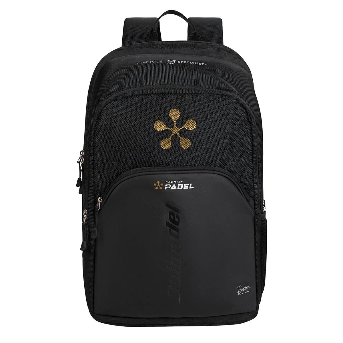BACKPACK BULLPADEL VERTEX GEO PREMIER PÁDEL 26 BLACK BPM26008