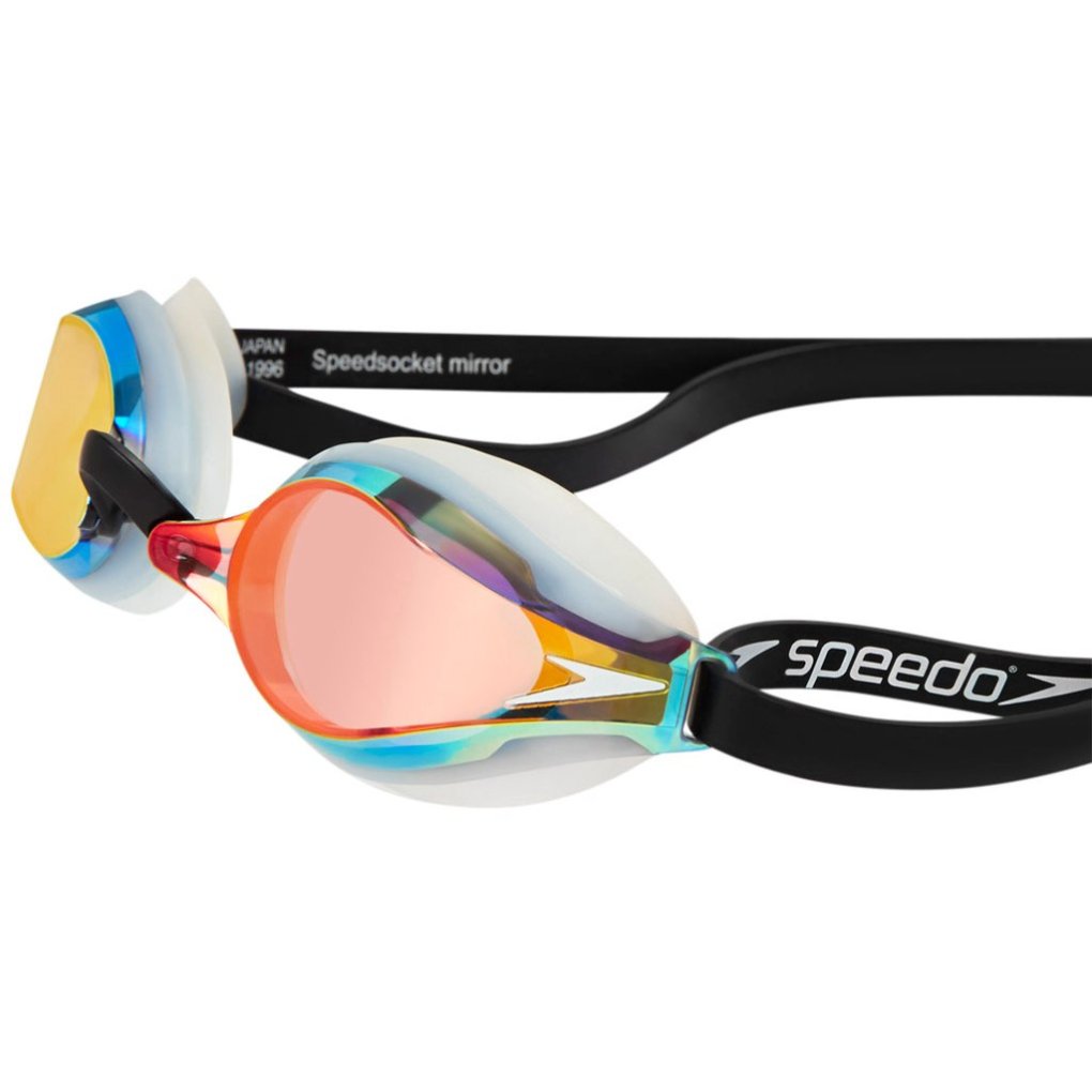 Speedo Fastskin Speedsocket 2 Swimming Goggle - Mirror White/Copper
