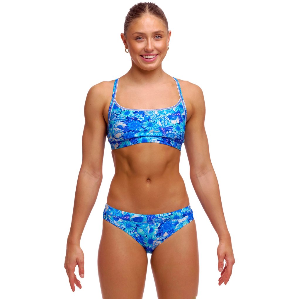 Funkita Sports Eco Bikini Briefs Women - Bloom Shakalaka