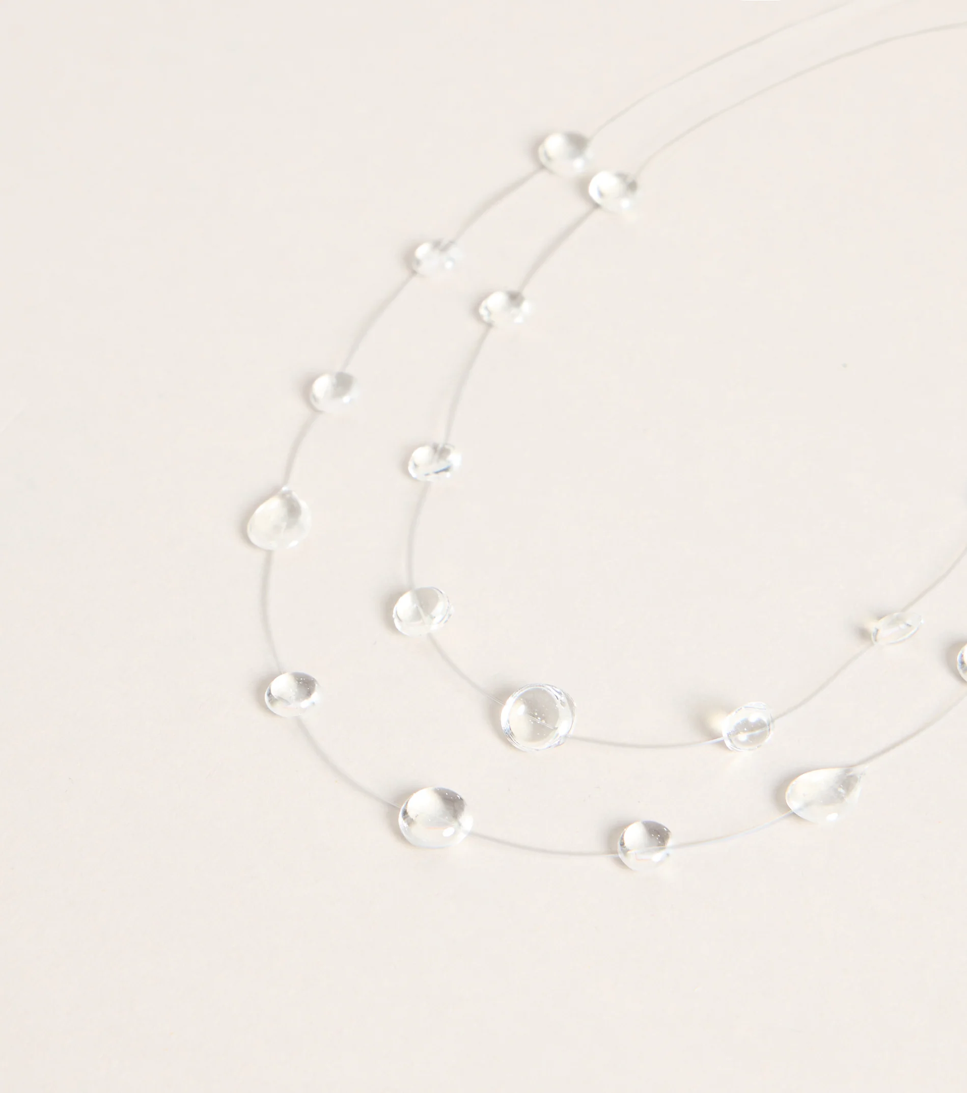 Floating Charm Layer Necklace