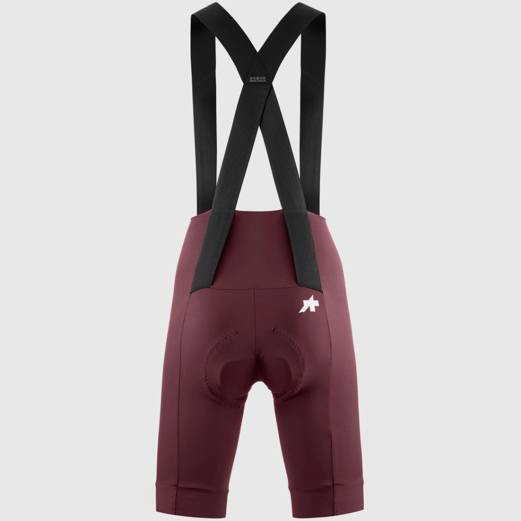 Assos UMA GT S11 Bib Shorts Women - burgundy red