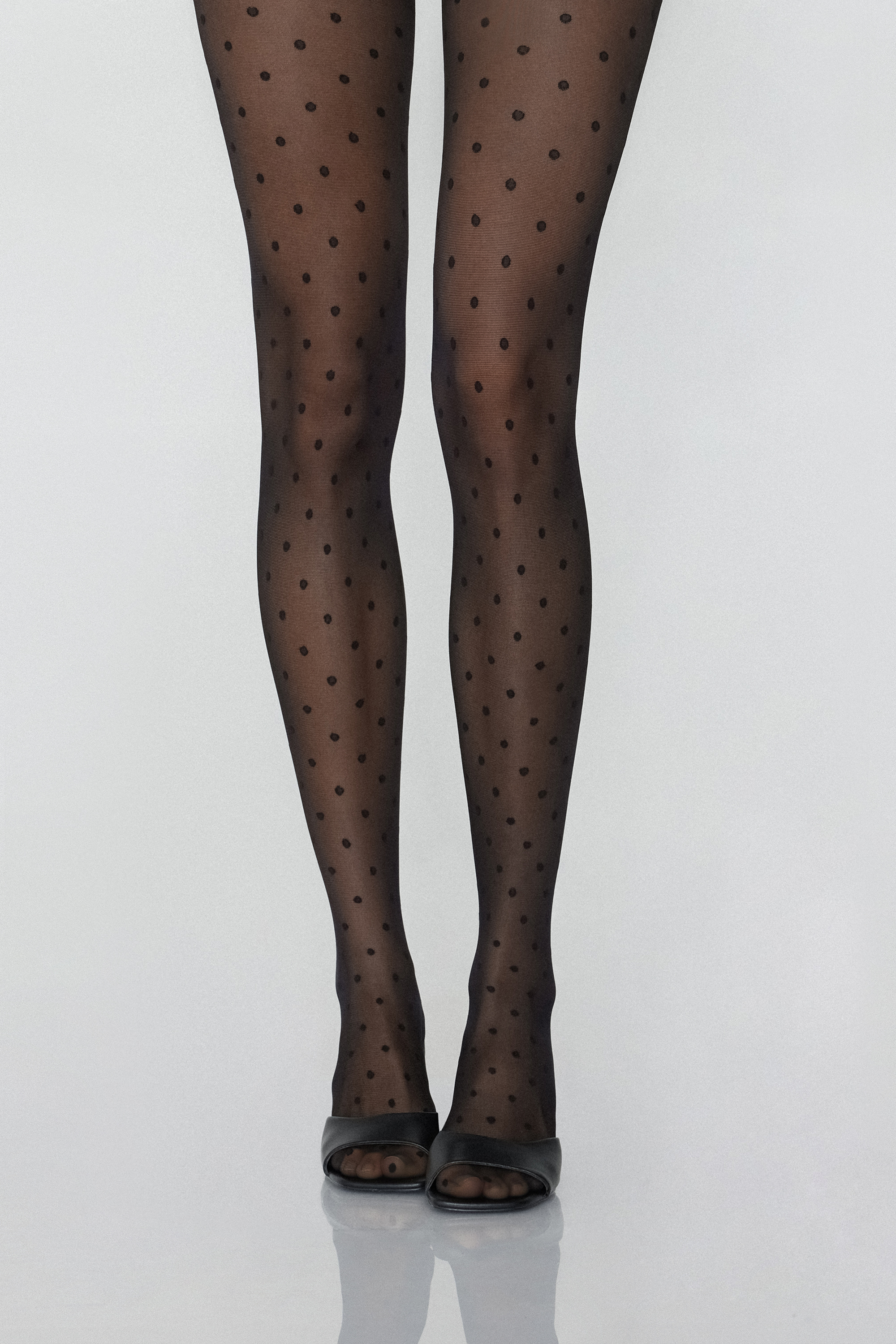 40-Denier Print Tights