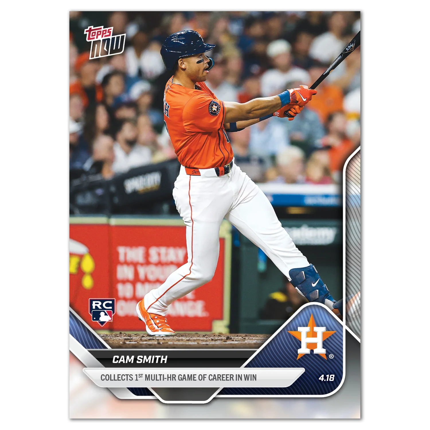 Cam Smith - 2025 MLB Topps NOW® - Card 84