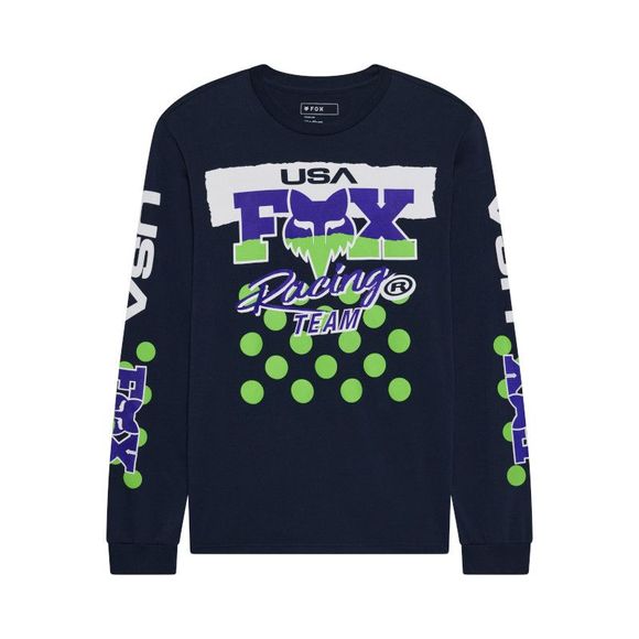 Fox HC95 195 ORIGINAL long-sleeved t-shirt - BlueRef: FX6419
