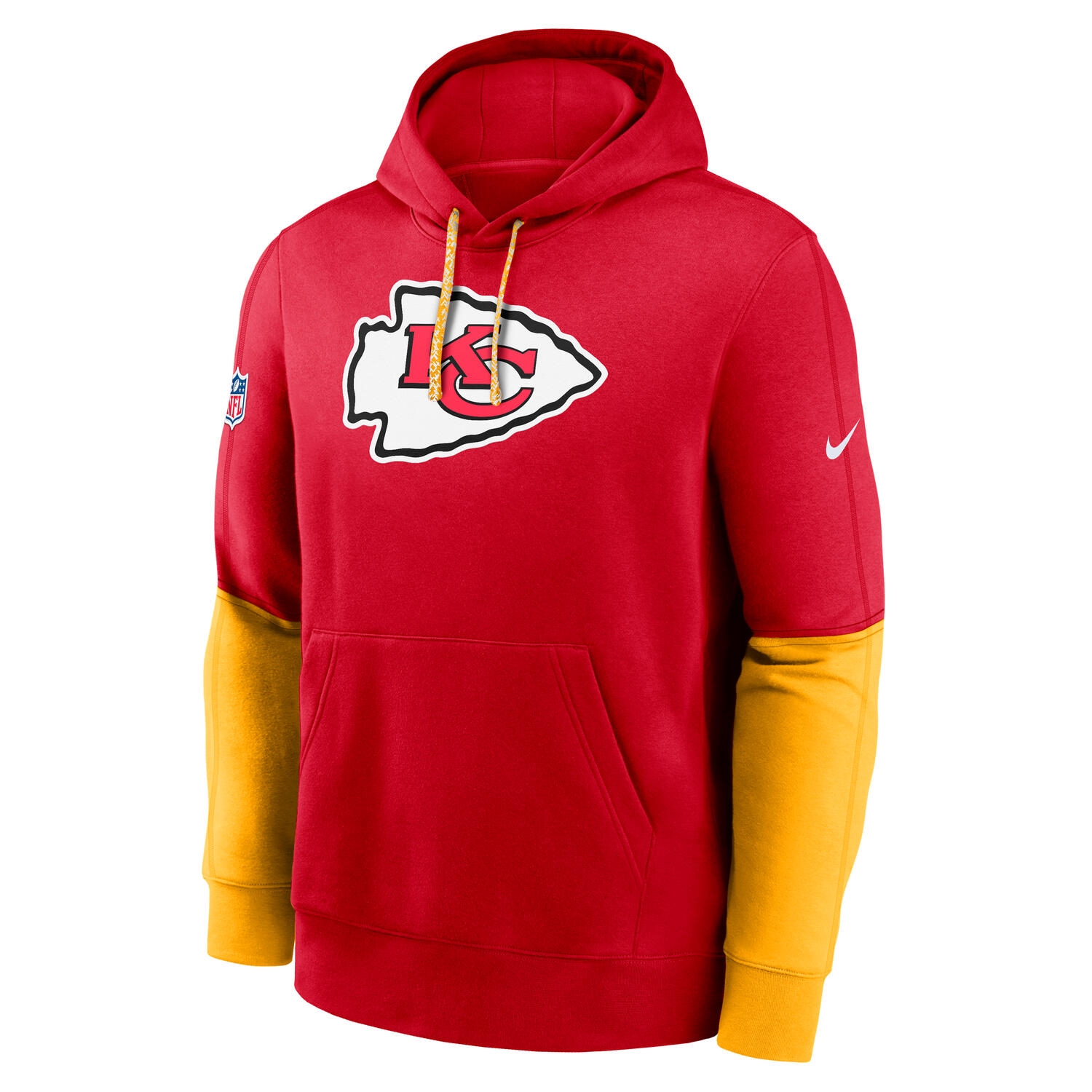 Kansas City Chiefs 2024 NFL Sideline Nike Club Hoodie Red