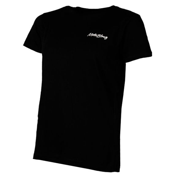 Motoblouz X GASOLINE T-Shirt - WOMEN - 20 YEARS - BlackRef: MB0424