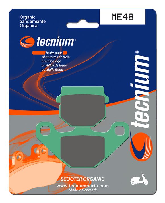 Tecnium Scooter organic brake pads - ME48Ref: TE00768A / 1022707