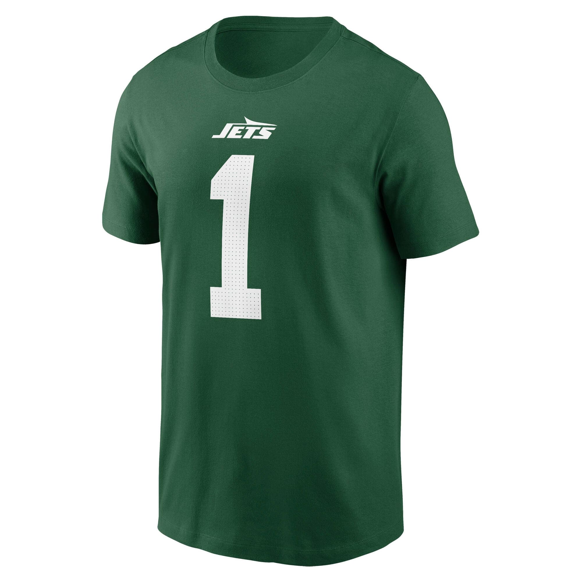 Sauce Gardner #1 New York Jets Nike Player NFL T-Shirt Green