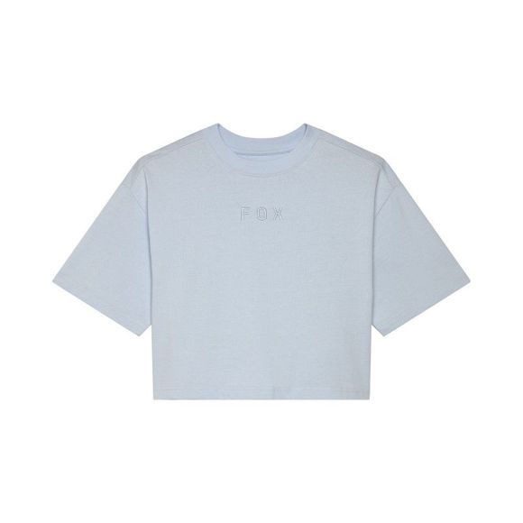 T -shirt Short sleeves Fox Wordmark OS Crop - Woman - BlueRef: FX5418