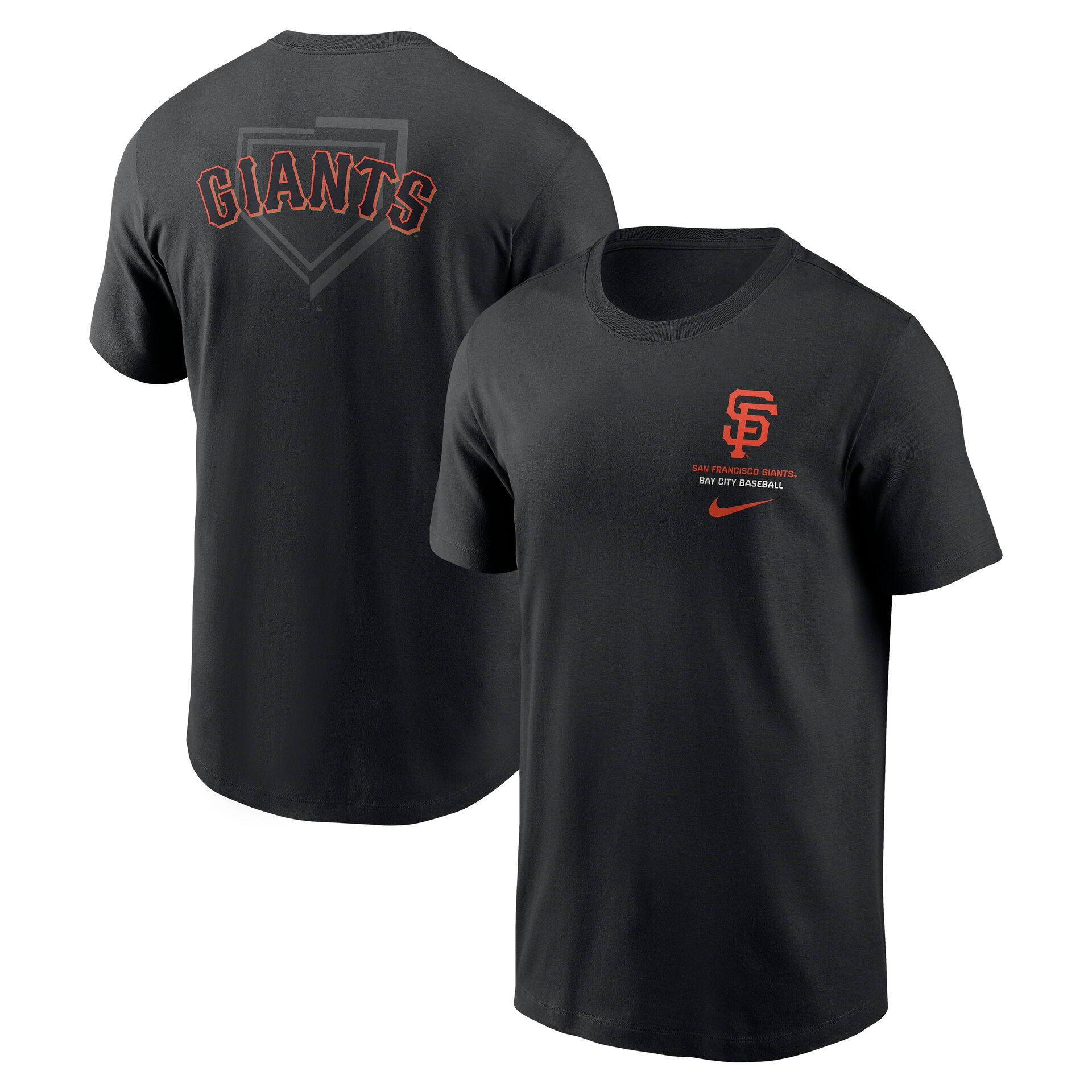 San Francisco Giants Primetime 2-Hit T-Shirt Black