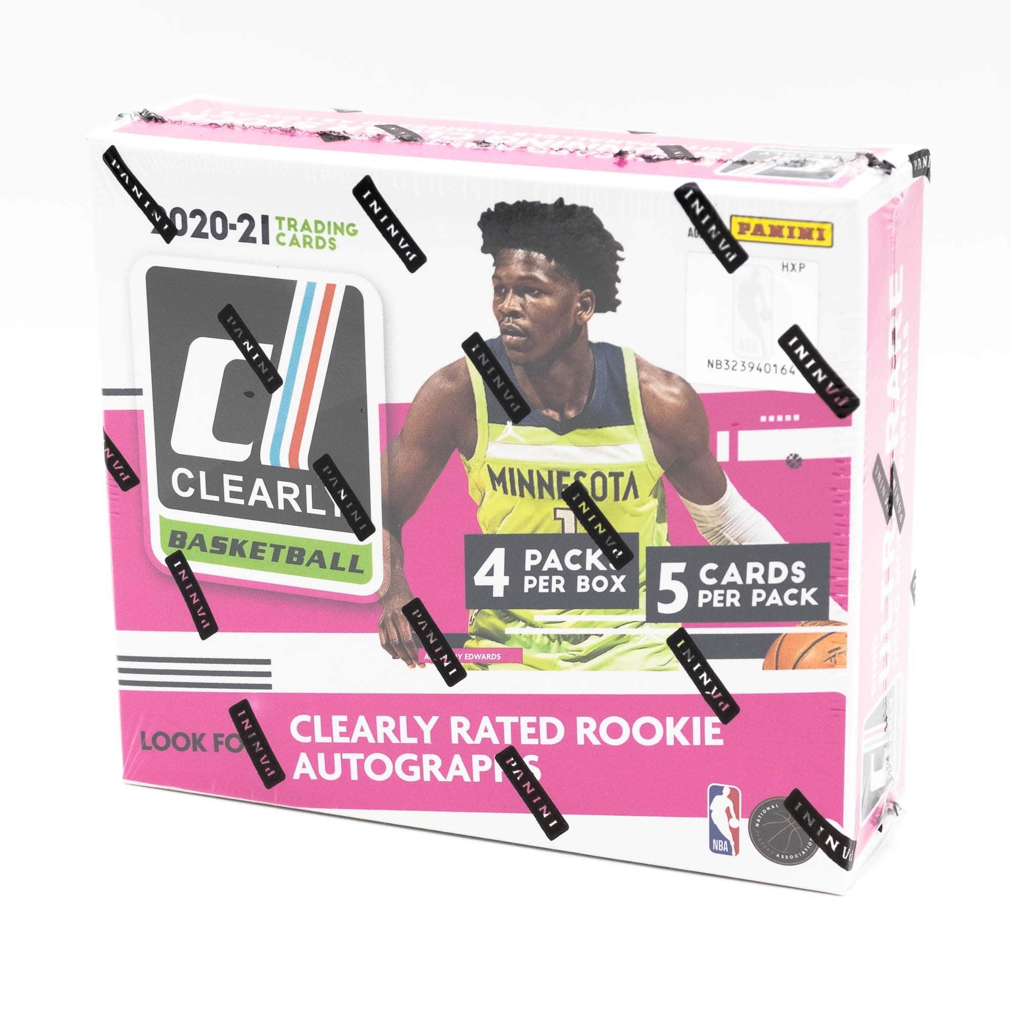 2020/21 Panini Clearly Donruss Basketball Hobby Box NBA