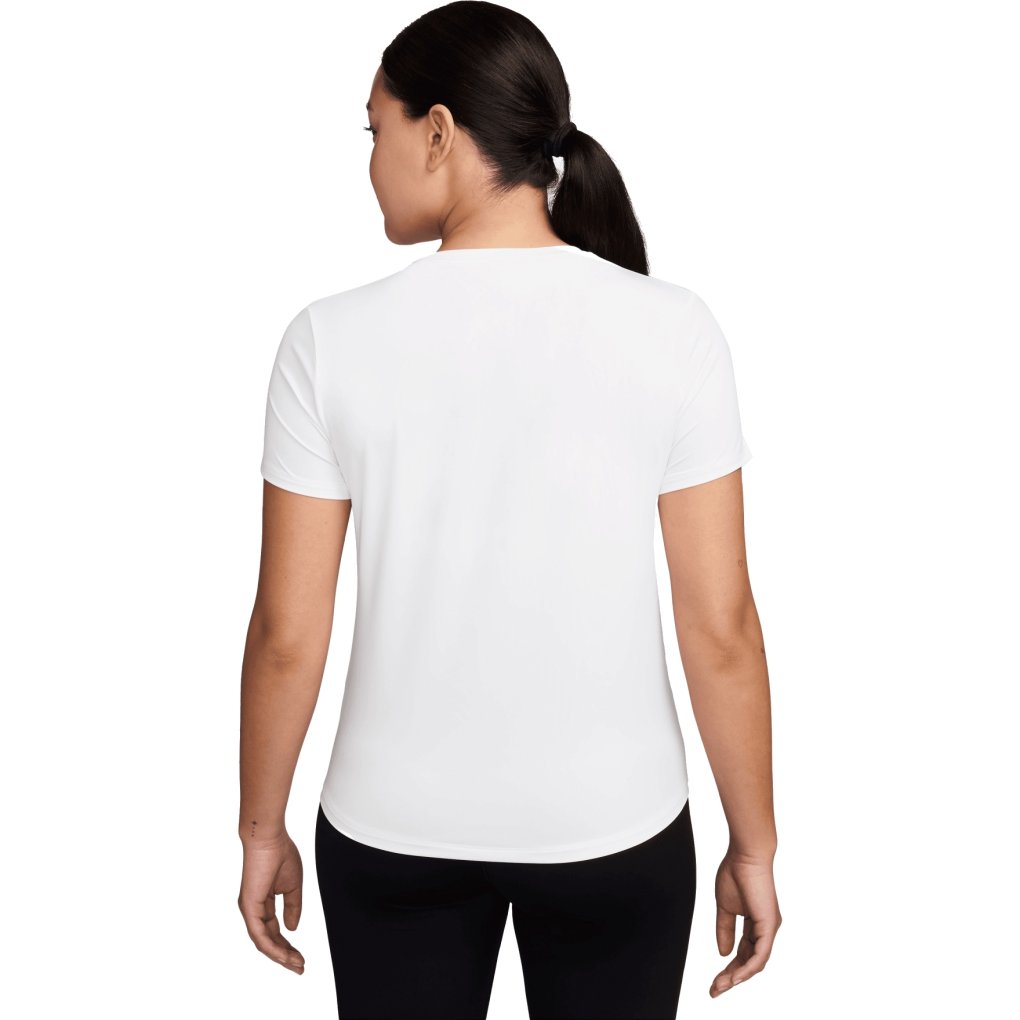 Nike One Classic Dri-FIT Short Sleeve Top Women - white/black FN2798-101
