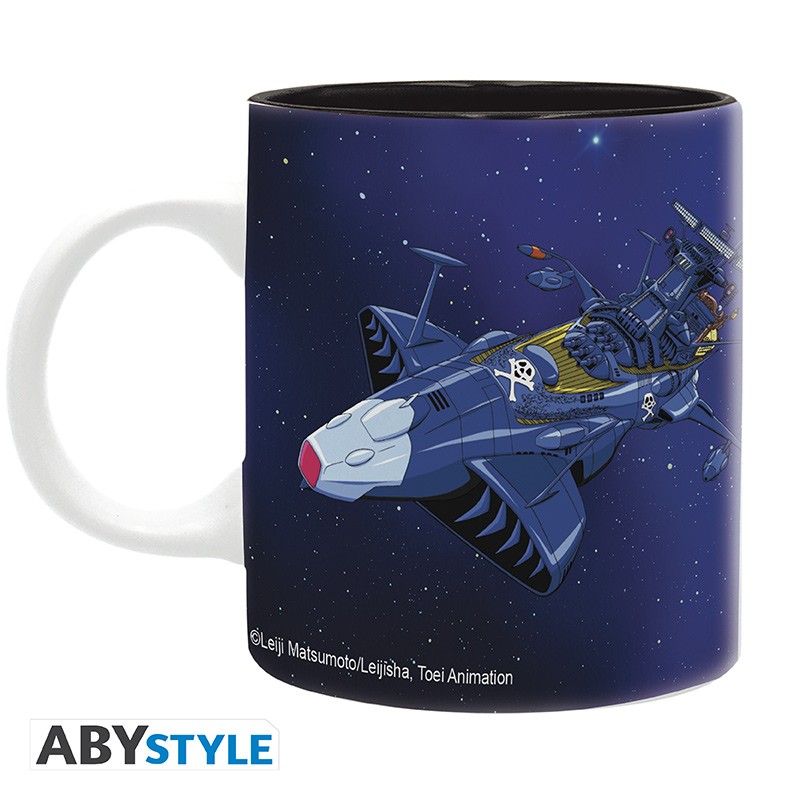 CAPTAIN HARLOCK Mug Harlock & ship