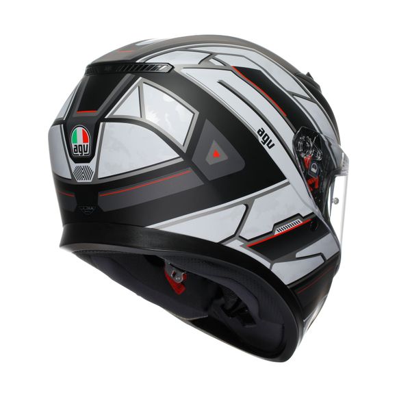 AGV K3 - RIVIA Full-Face Helmet - Black / WhiteRef: AG1100