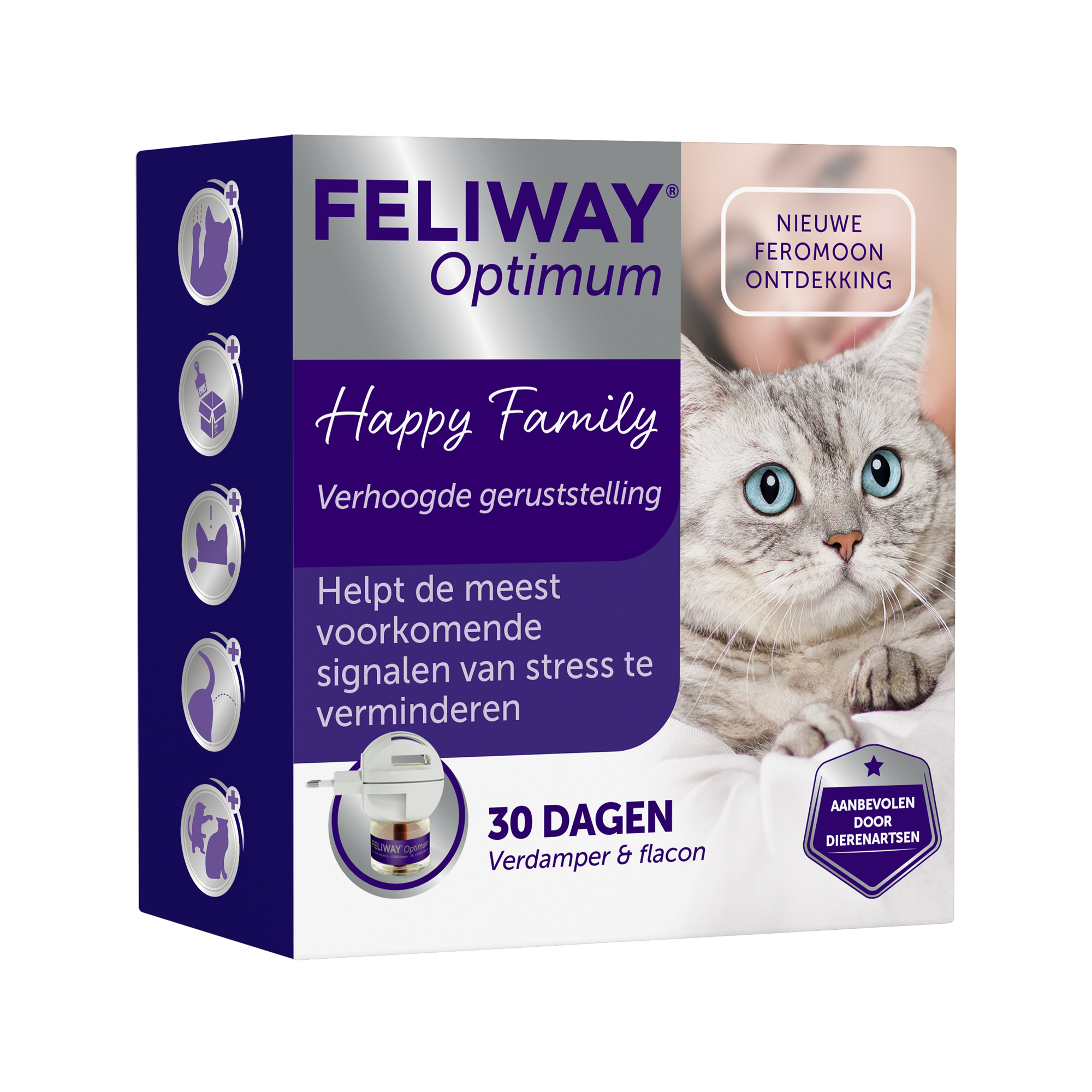 Feliway Optimum Starter Kit + Economy Pack - 4 x 48ml
