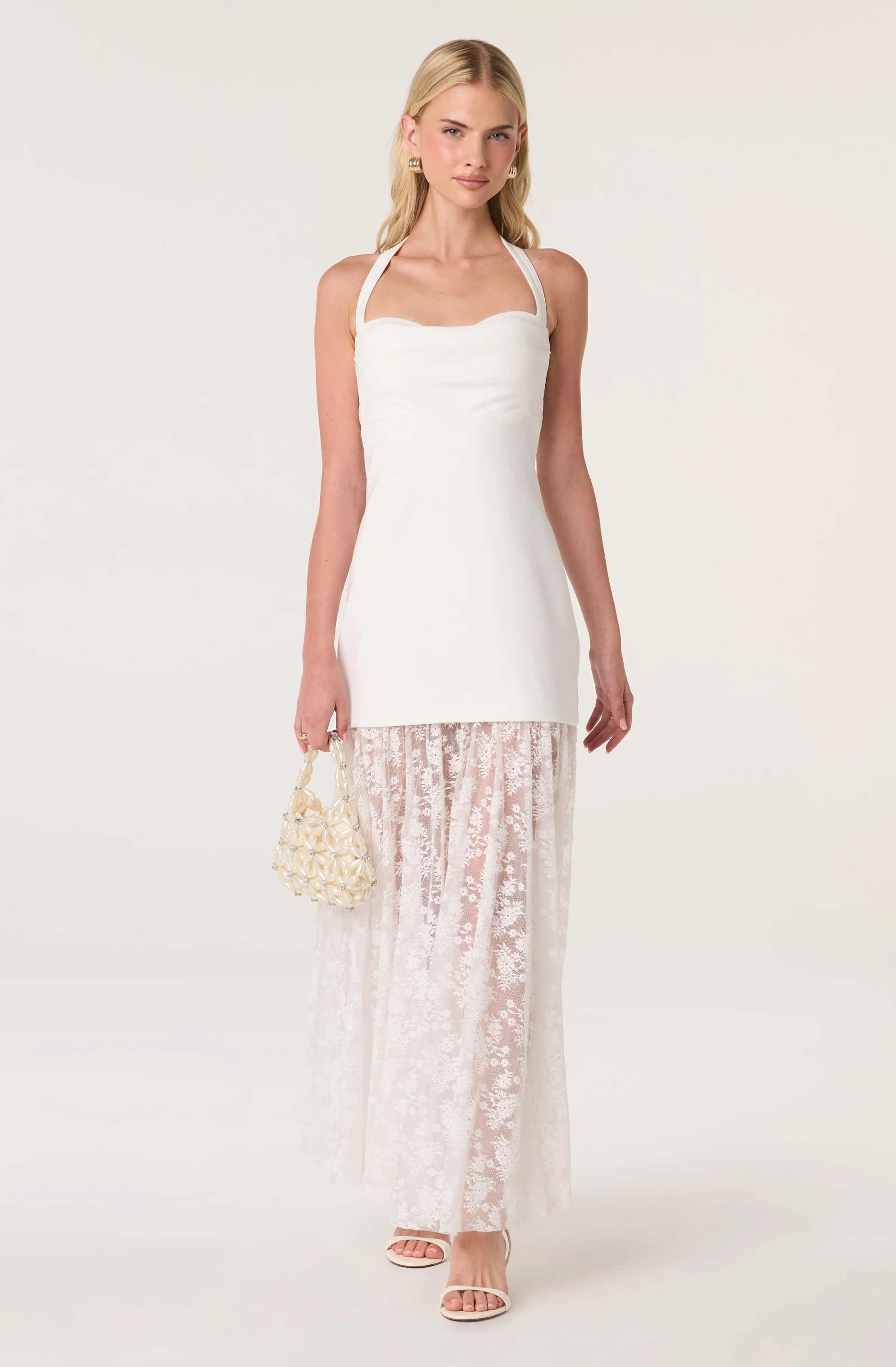 Mandy Halter Mixed Media Dress