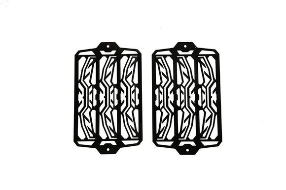 Touratech Aluminum radiator protection - BlackRef: Trt01165A / 01-421-5015-0