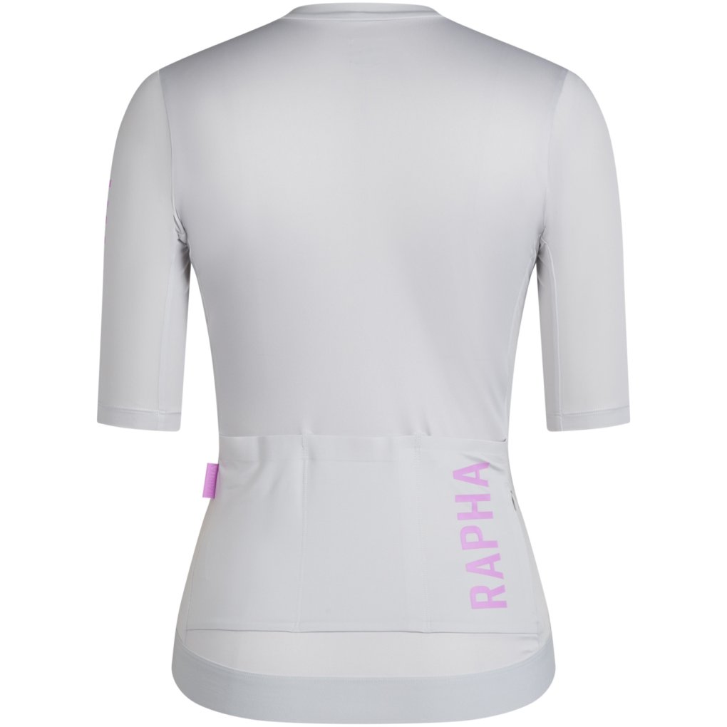 Rapha Pro Team Training Short Sleeve Jersey Women - silver/quartz