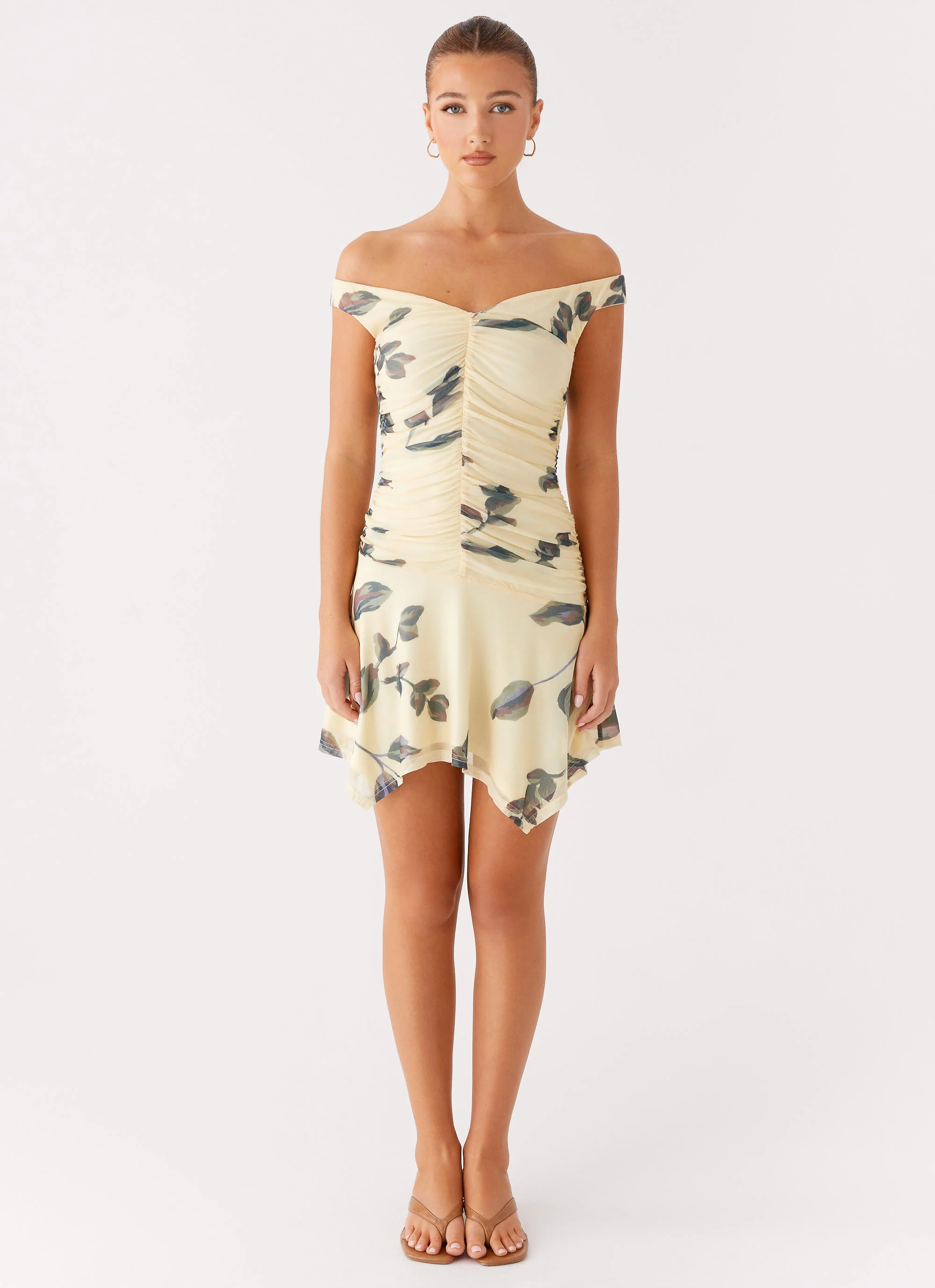 Josette Mini Dress - Buttercream Bliss